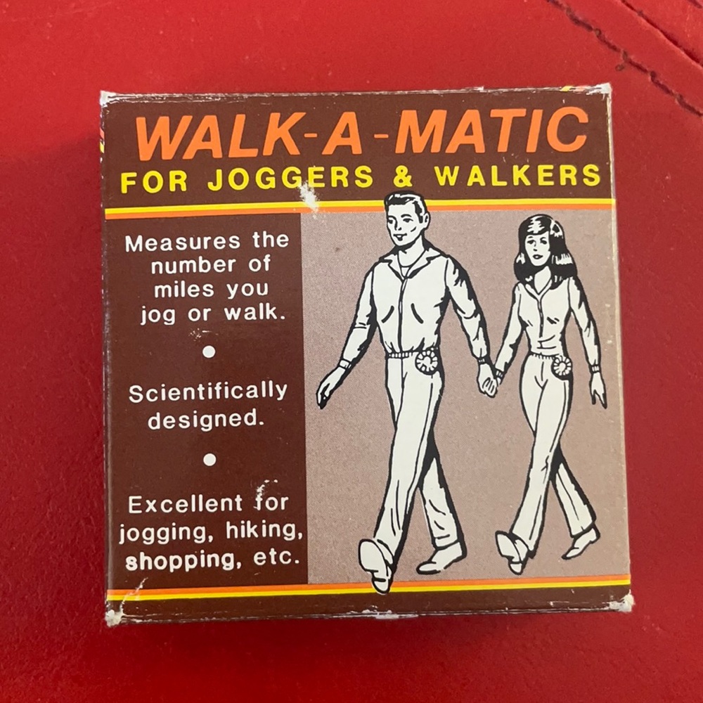 Vintage Walk-A-Matic pedometer